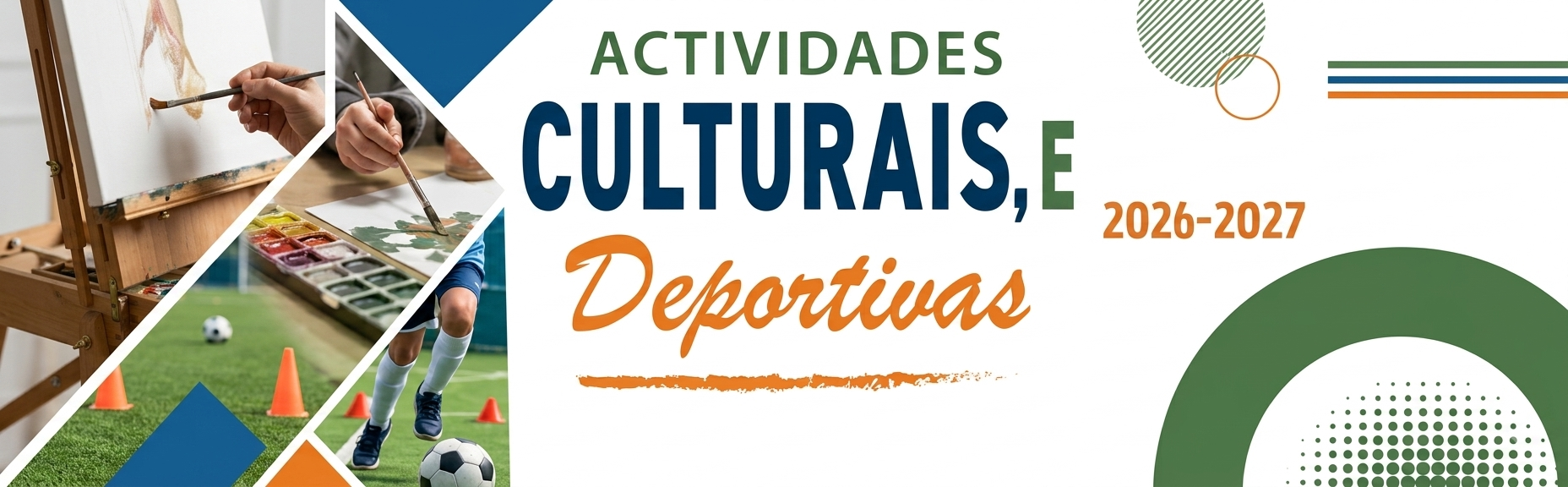 ACTIVIDADES CULTURAIS E DEPORTIVAS 2026-2027